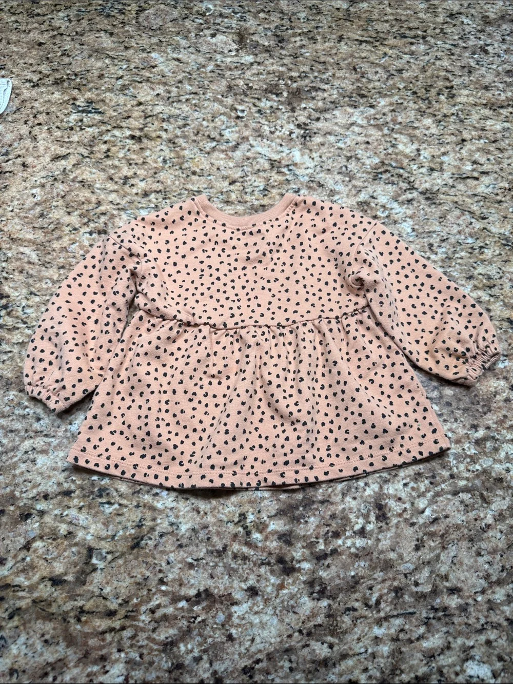 Bundle of baby girls 3 pullover sweaters. one bodysuit and one shirt - 12 months